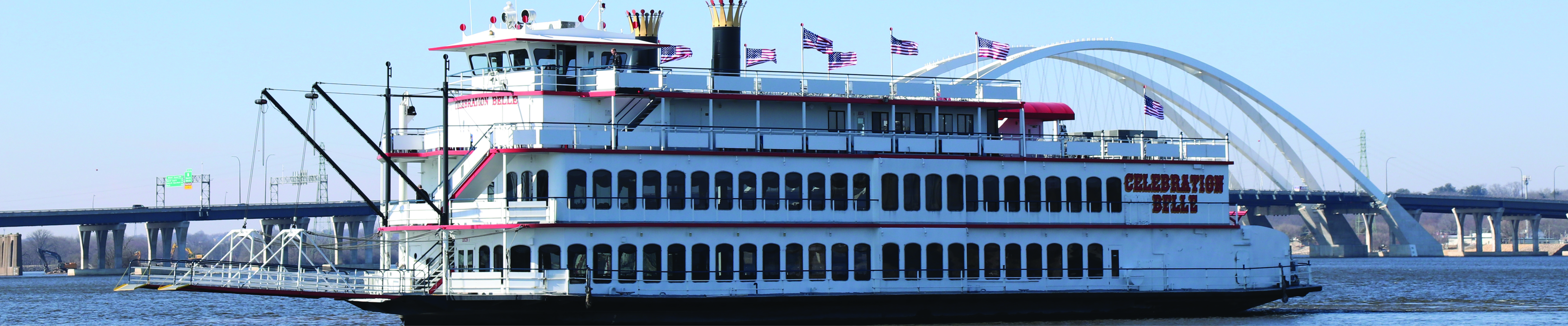 Cruise the River on the Celebration Belle